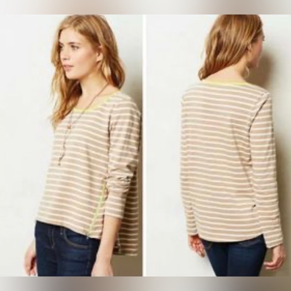 Anthropologie Tops - Anthropologie Lily’s Closet Stripes Knit Top
